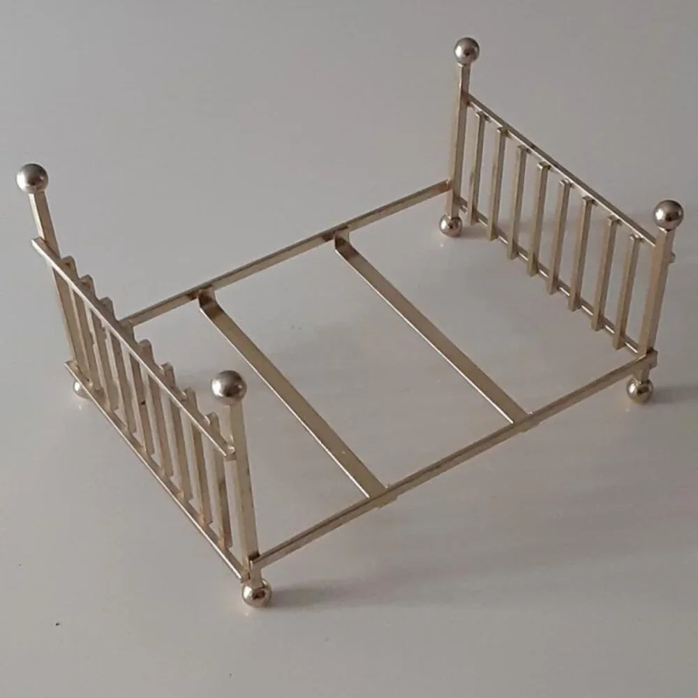 Brass Style Doll house Bed